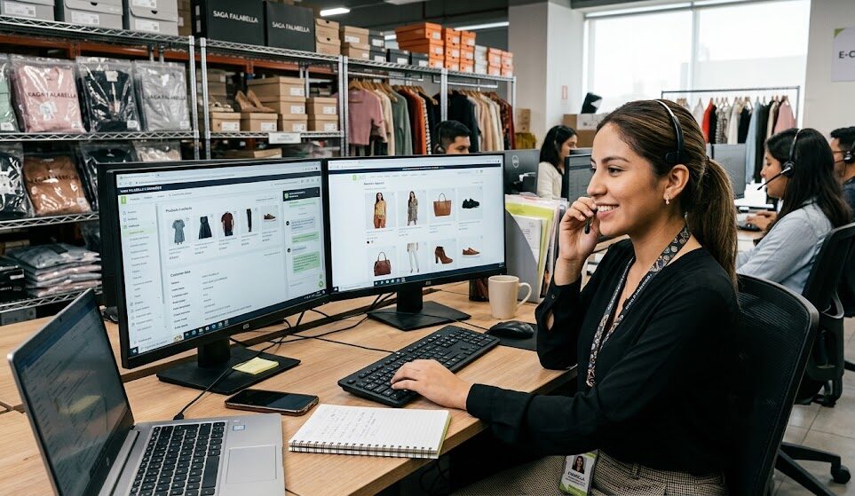Asesor de Atención al Cliente y Ventas