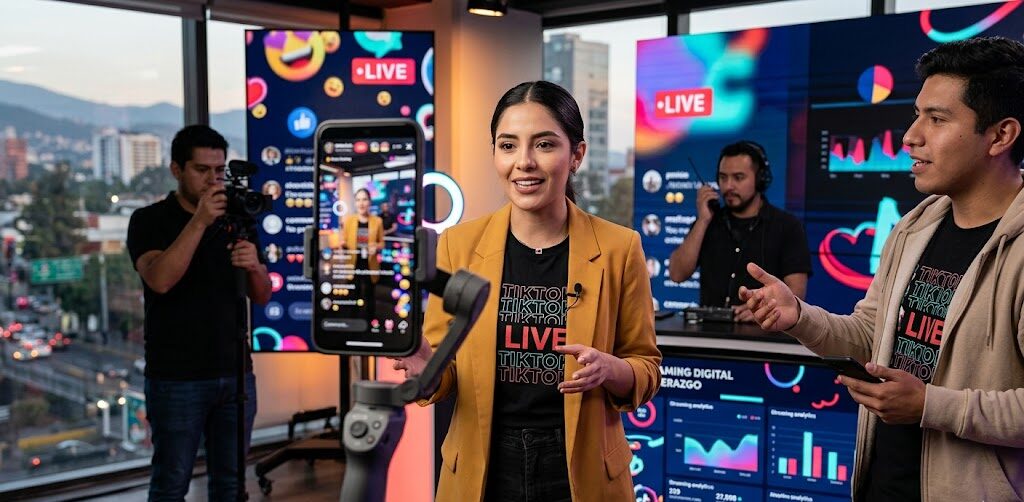 CONDUCCIÓN Y MC PARA TIKTOK LIVE