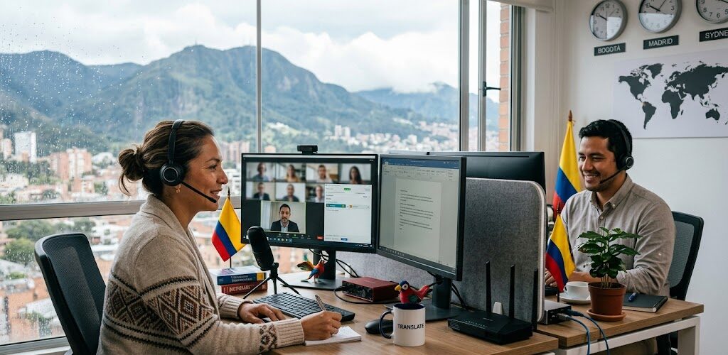 Intérpretes de Inglés y Español en Colombia